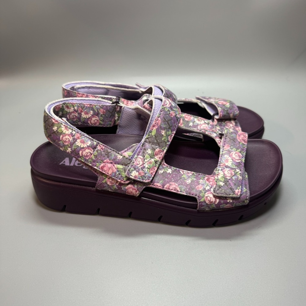 Alegria Womens Henlee Garden Chic Adjustable Comfort Sandals Size 38